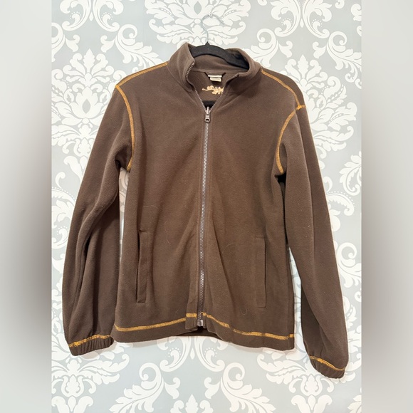 sportek Jackets & Blazers - 10/$25 • Sportek Brown Fleece Full Zip Jacket